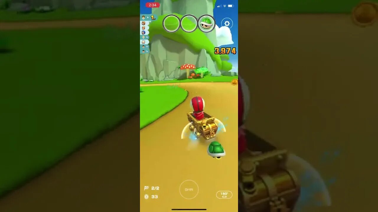 Mario Kart Tour - My Ugly Mii + Red Mii Racing Suit Gameplay