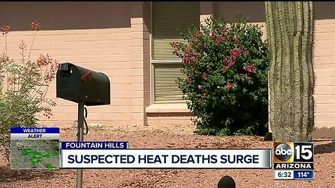 More than 60 deaths investigated as heat-related after stretch of triple digit weather