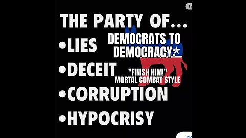 PROOF! Democrats WILL End Democracy