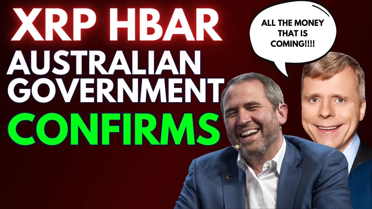 HBAR XRP CRYPTO MASS ADOPTION AUSTRALIA CONFIRMS