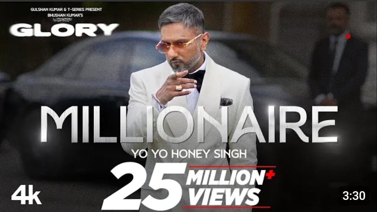 MILLIONAIRE SONG (Full Video): @YoYoHoneySingh GLORY BHUSHAN - KUMAR