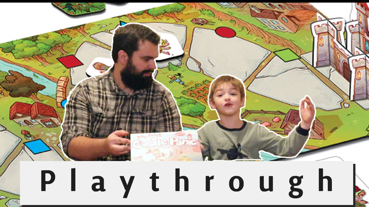 My First Castle Panic, Playthrough: Board Game Knights of the Round Table