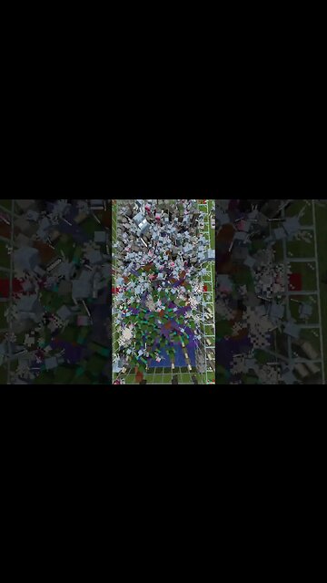 Minecraft 100 Evokers VS 100 Zombies