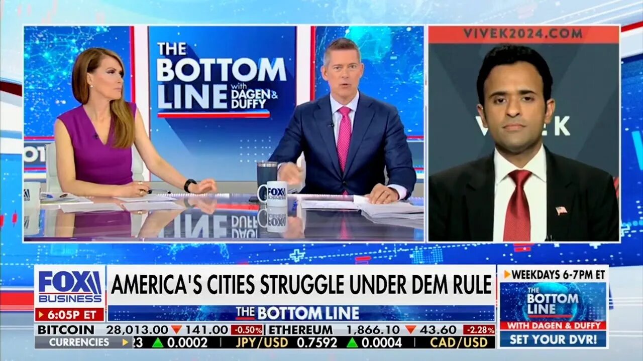 Vivek Ramaswamy's Revolutionary Ideas for America's Future | The Bottom Line on Fox News 4.6.23