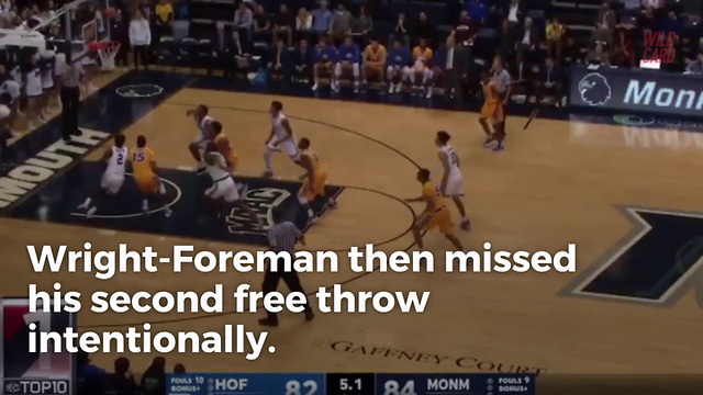 NCAA Basketball Team Actually Pulls Off Missed FT Play Successfully, Wins Game