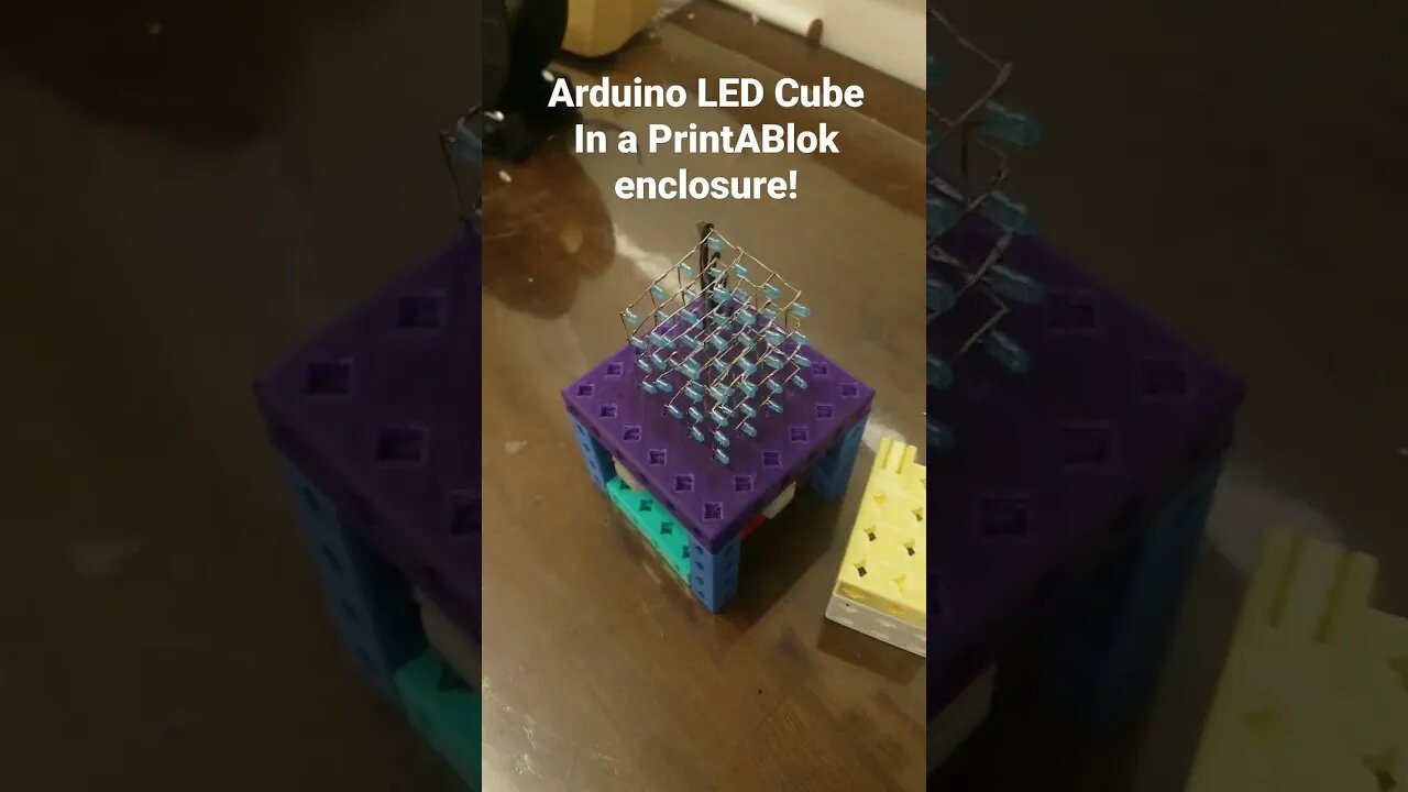 PrintABlok Electroblok LED cube