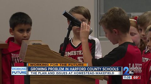 The plan and the problem of overcrowded schools in Harford County