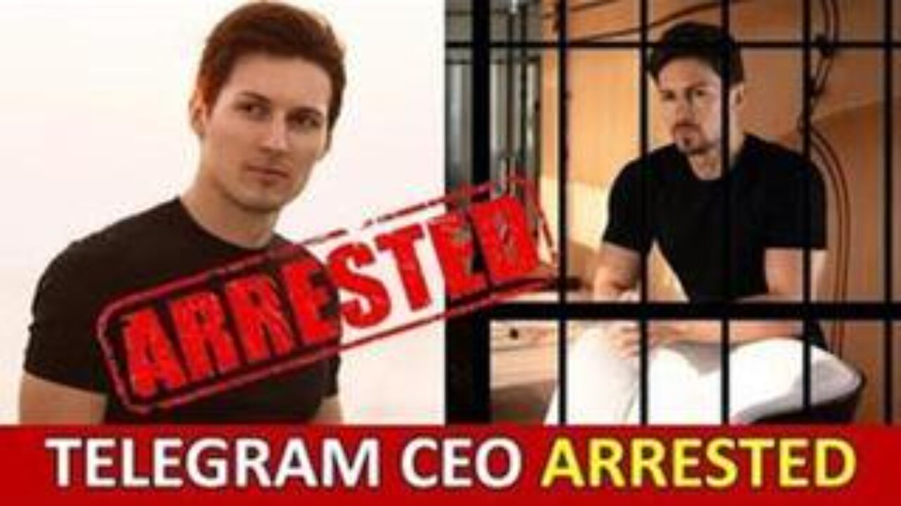 Telegram CEO & Founder Pavel Durov Arrested by French Police @ Bourget Airport / Paris