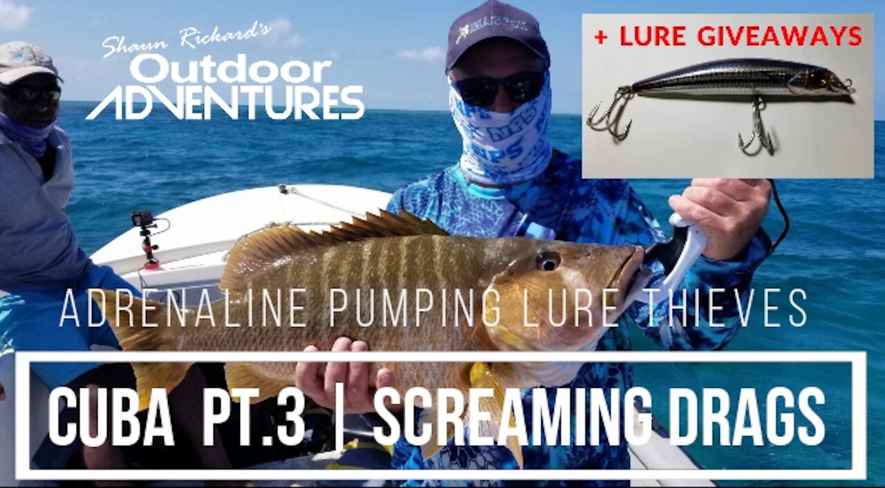 Cuba Pt. 3 | Screaming Drags & Adrenaline Pumping Lure Thieves | Fishing Cayo Coco