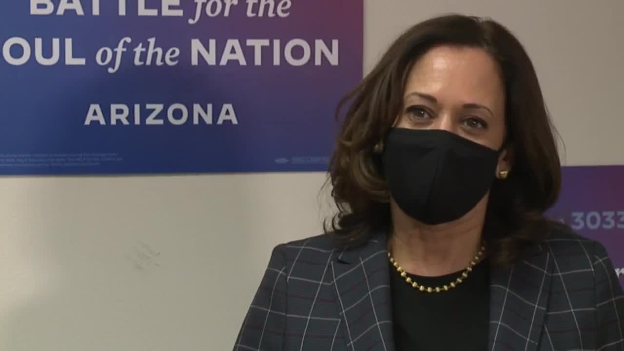 Sen. Kamala Harris talks Arizona voting, representing minorities in one-on-one with ABC15