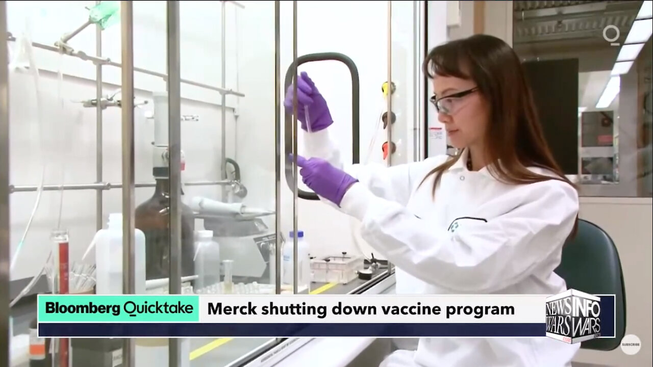 Merck Suspending Vaccine Research as c o v id Hoax Collapses