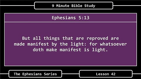 9 Minute Bible Study