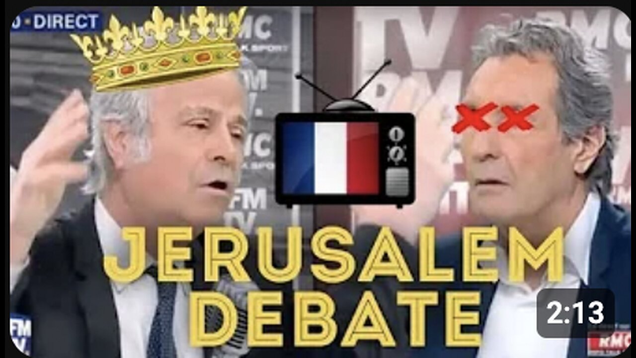 Jerusalem Debate (FOG Vs. Bourdin)