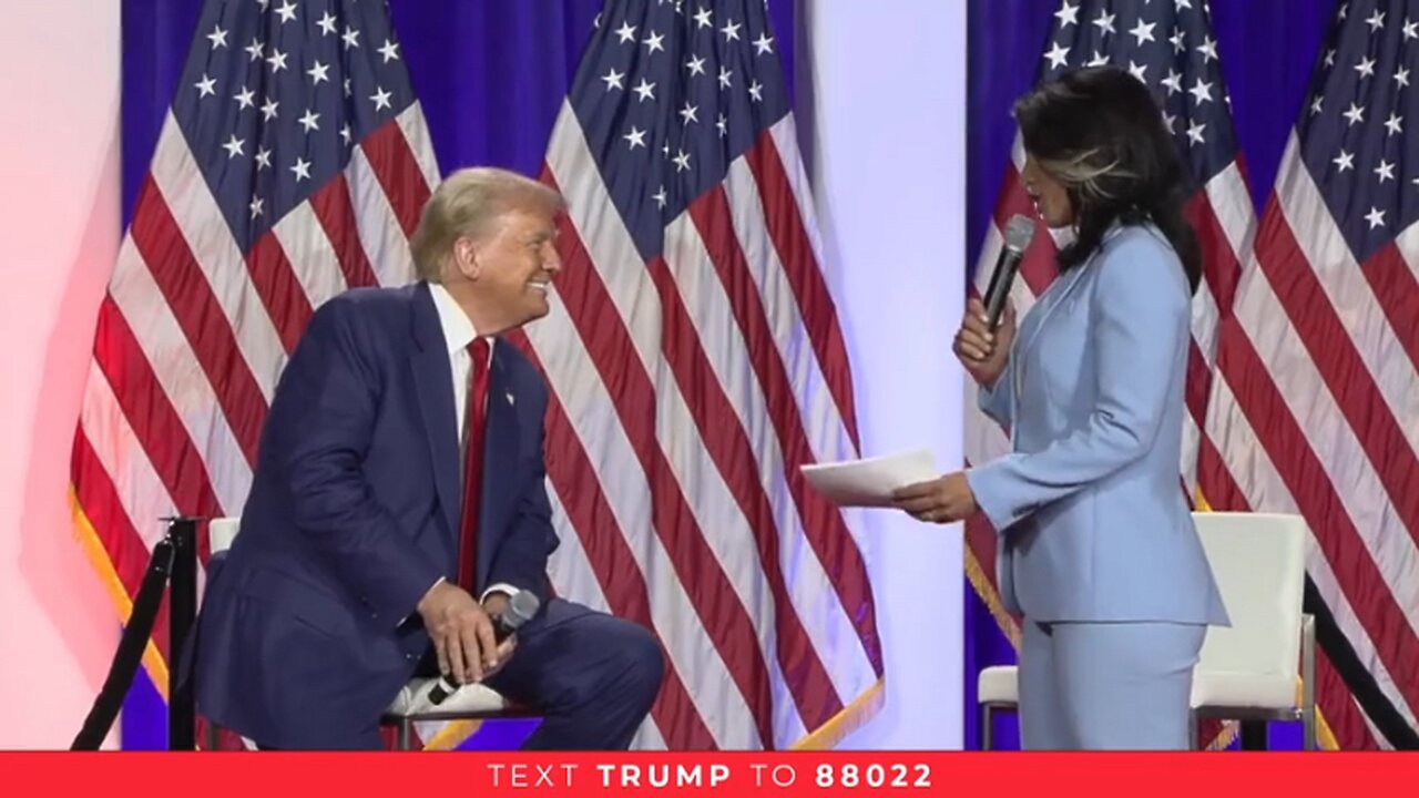 Trump and Tulsi Hold Town Hall in La Crosse, Wisconsin