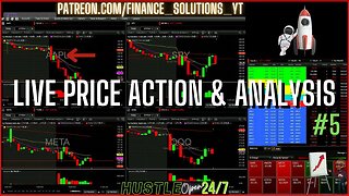 LIVE PRICE ACTION & ANALYSIS LIVE TRADING FINANCE SOLUTIONS #5 DEC 19 2022