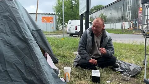 Greifswald - Daniel der Obdachlose 28-07-2023