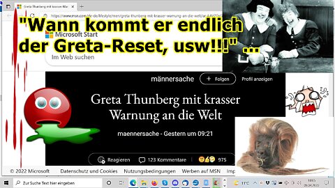 „Wann gibt es endlich den Greta-Reset, usw.!!!“ ...