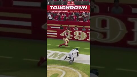 MADDEN 22: GEORGE KITTLE AWESOME TOUCHDOWN #drw15 #49ers #georgekittle