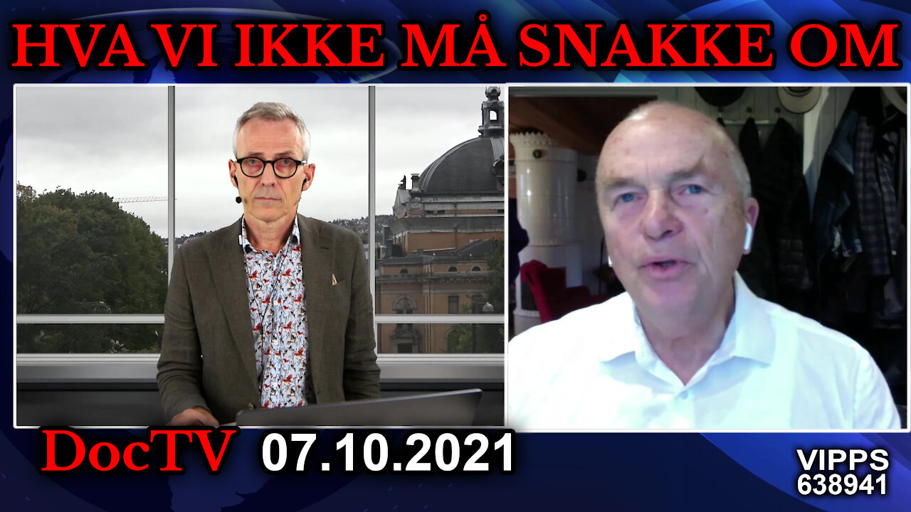 DocTV 07.10.2021 Hva vi ikke må snakke om