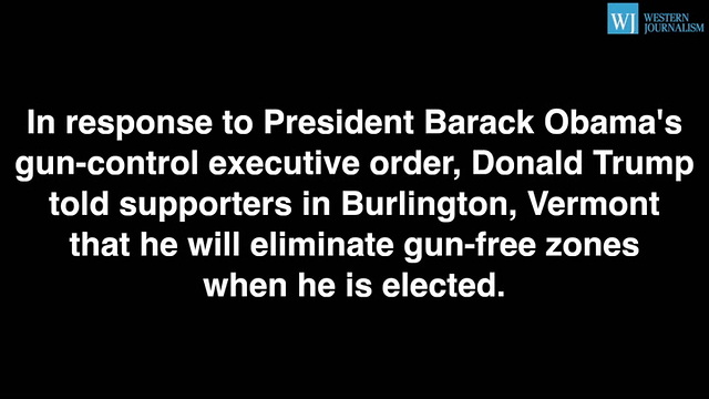 Trump - I Will Get Rid Of Gun-Free Zones