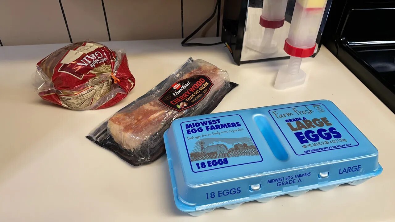 Elveshelves is going live! Bacon, Eggs, Toast & Coffee.