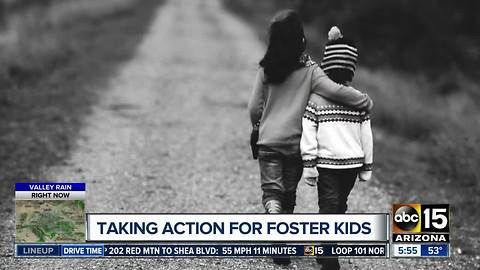 Taking action for foster kids