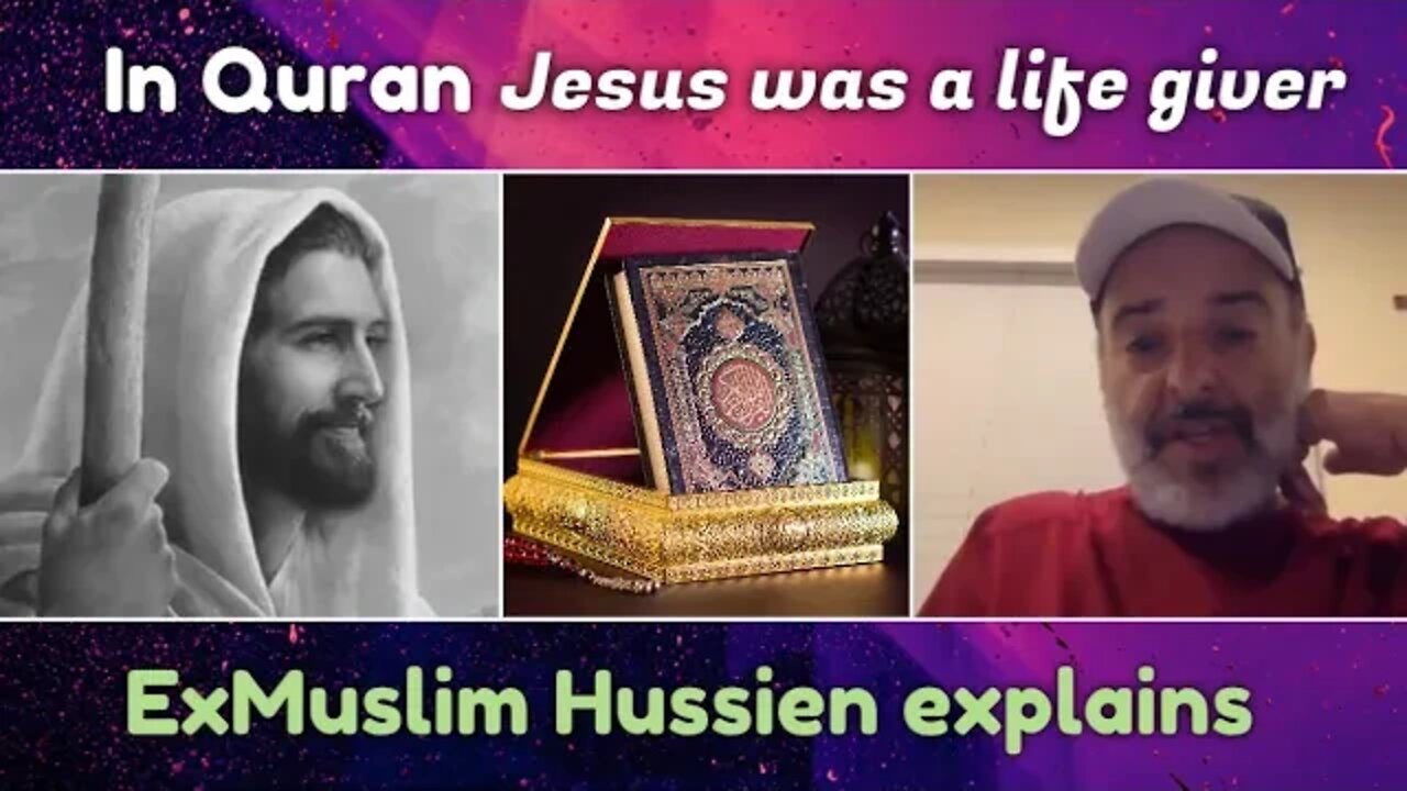 In QURAN, Jesus is a life giver - Exmuslim hussien explains