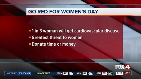 Fox 4 Morning News supports Go Red for Women's Day