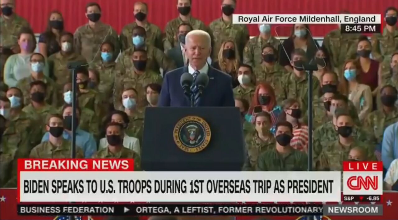 Sleepy Joe: "I keep forgetting I´m President"