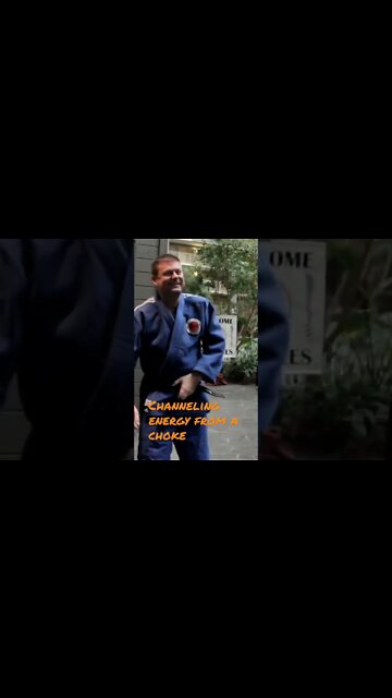 Channeling energy from a choke hold.