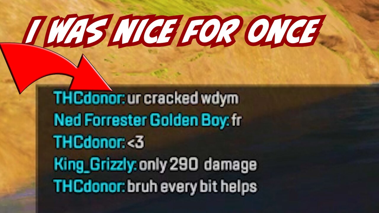 Being Nice To Randoms