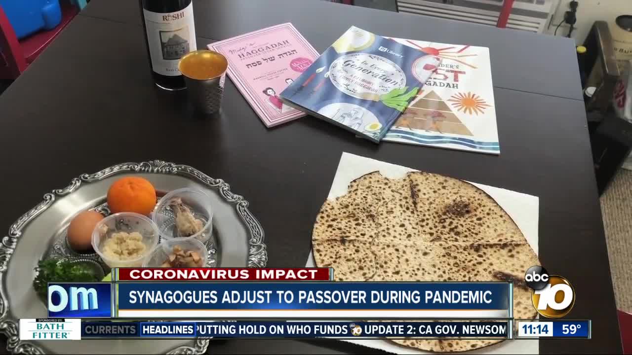 Synagogues adjust to passover during pandemic