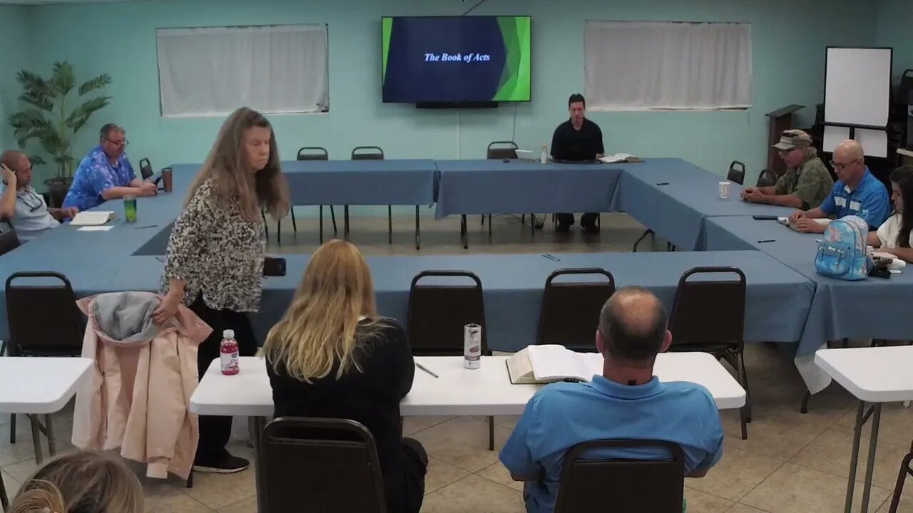 10-15-2023 Acts 4:13-22 with Pastor Craig Campbell