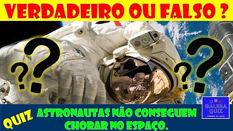 QUIZ Verdadeiro OU Falso [Galera Quiz]