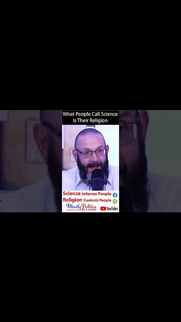 #shorts what most people call science is really their religion