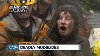 Deadly mudslides ravage California