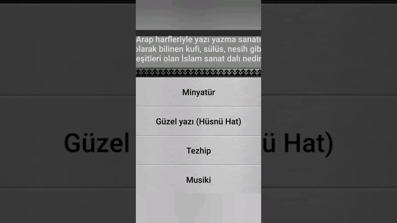 #yarışma #bilgi İSLÂMÎ BİLGİ YARIŞMASI