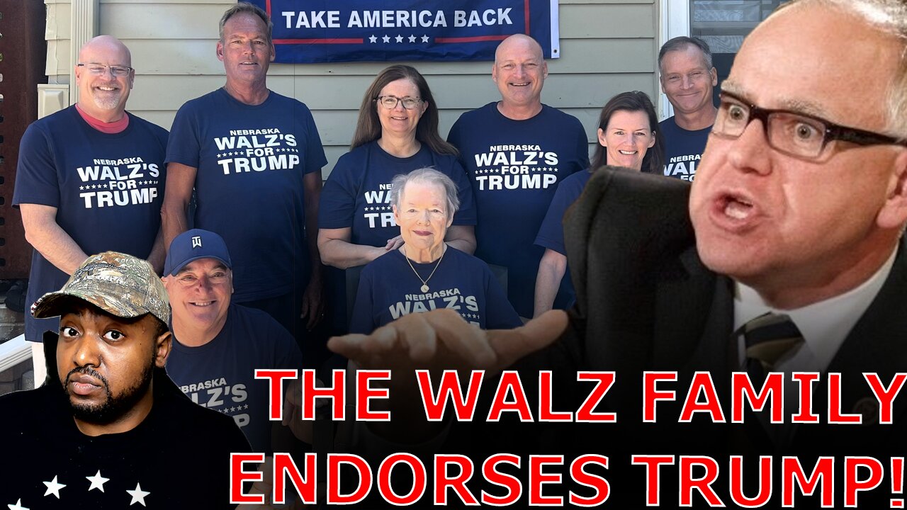 Tim Walz' Family ENDORSES Trump IN LEAKED Photo After Brother PUBLICLY REBUKES Him On Facebook!