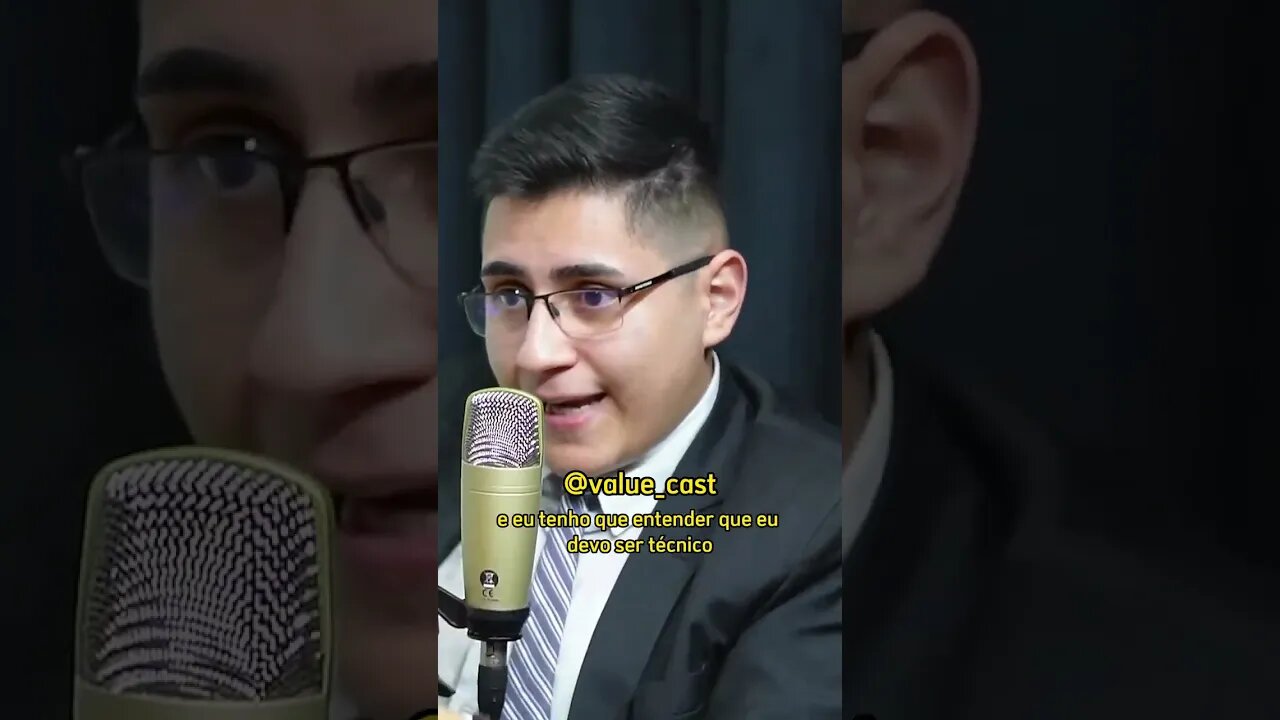DURANTE O MEU TRABALHO EU DEVO SER TÉCNICO