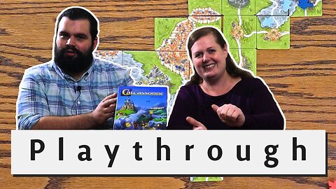 Mist Over Carcassonne: Part 1 Playthrough: Board Game Knights of the Round Table