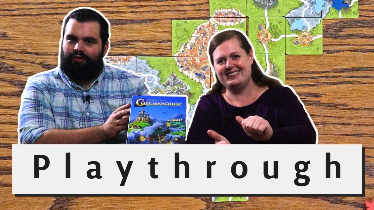 Mist Over Carcassonne: Part 1 Playthrough: Board Game Knights of the Round Table