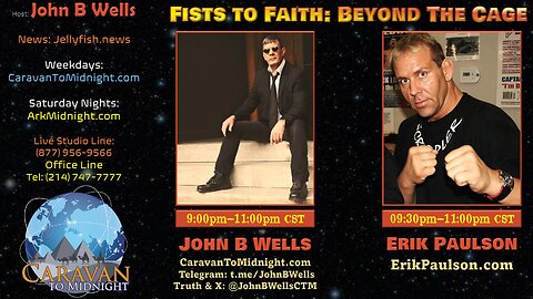 Fists to Faith: Beyond the Cage - John B Wells LIVE