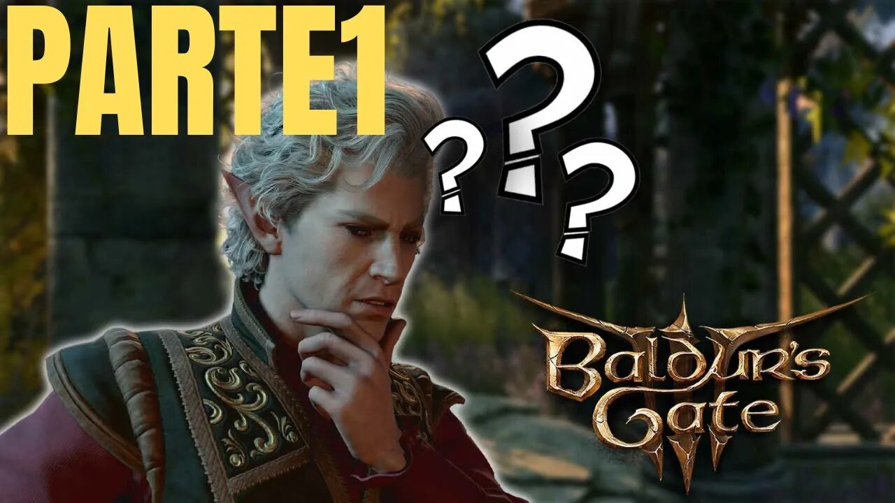 O Melhor RPG de todos. - Baldurs Gate 3 - PARTE1