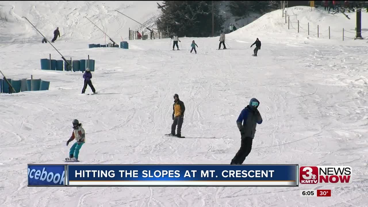 Hitting the slopes at Mt. Crescent