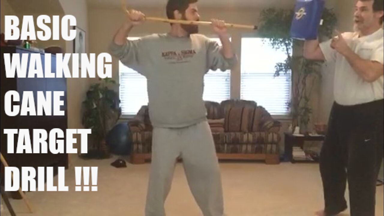 BASIC WALKING CANE TARGET DRILL !!!