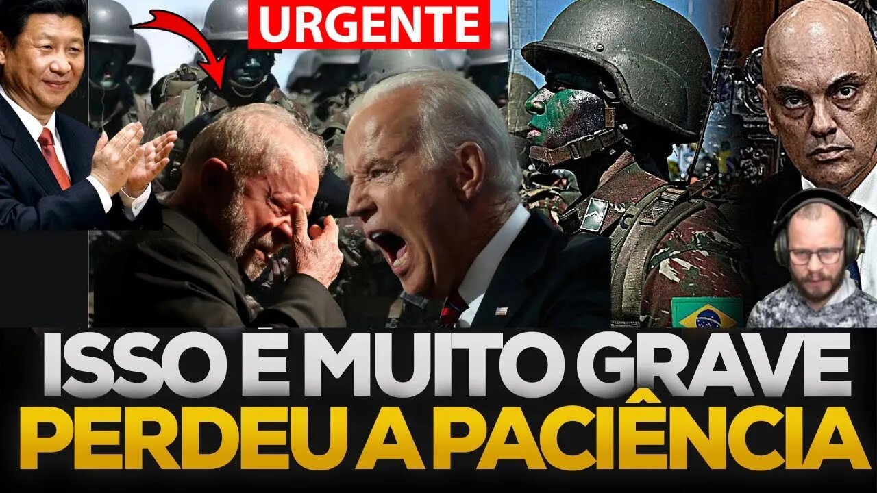 Bomba‼️ "Lula o falso amigo do Ocidente’ se bobear o barba cai