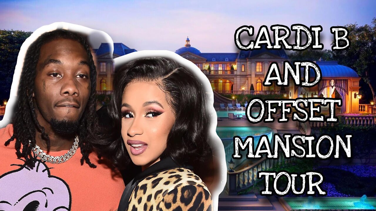 Inside Celebrity Cardi B & Offset Mega Mansion Tour