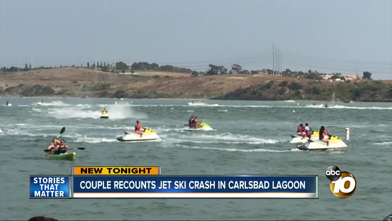 Couple says they were also injured in lagoon where woman was killed on jet ski