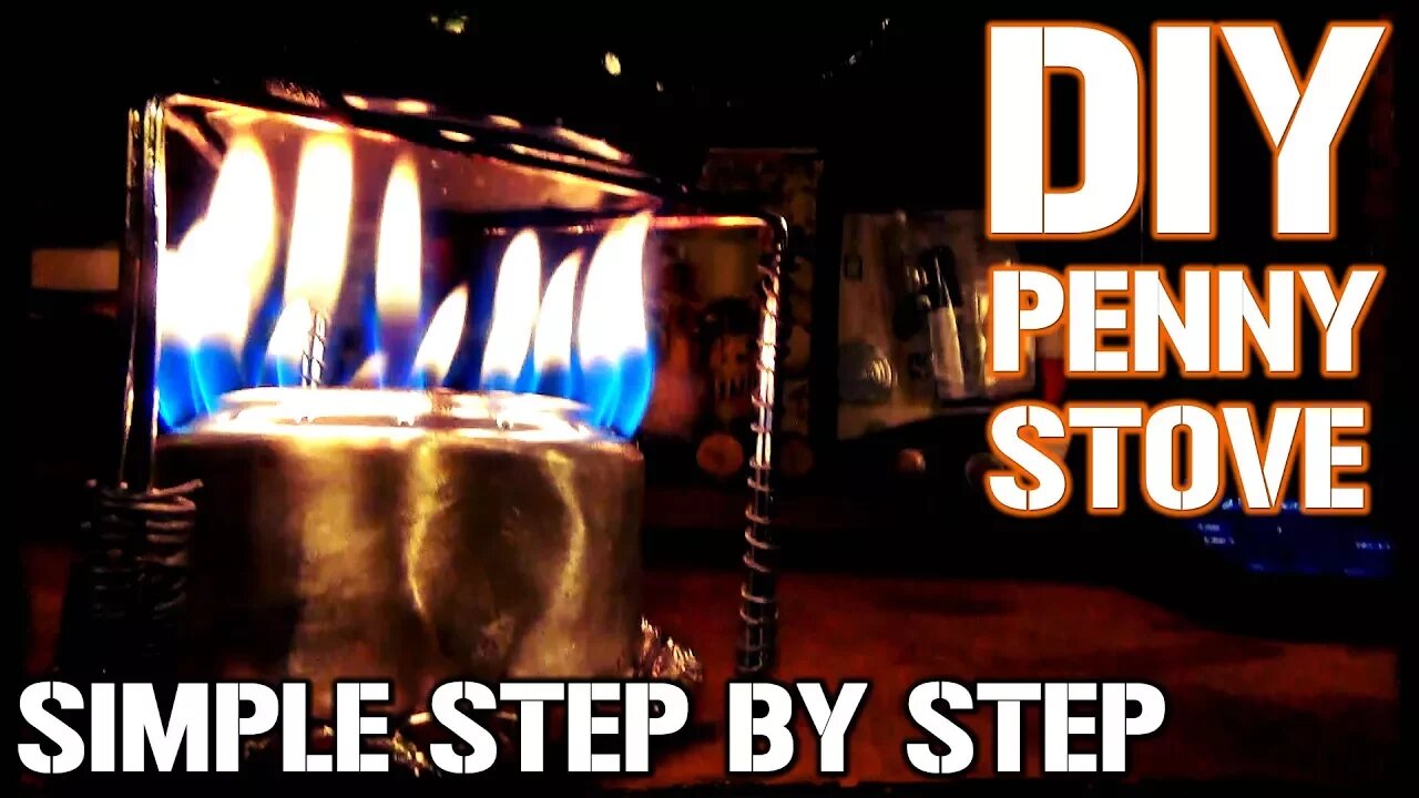 DIY Penny Alcohol Stove - EASY & FUN