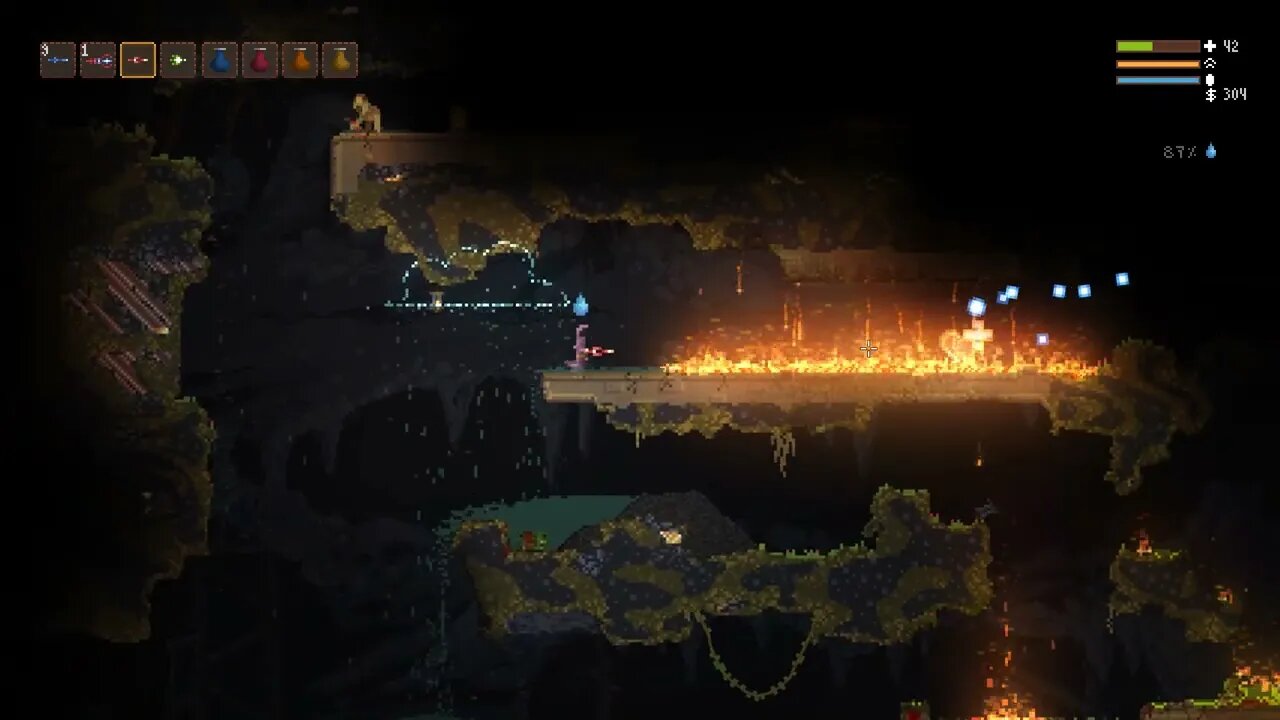 Noita [asa] daily run for 2023.FEB.25. "baby, I don't feel so good" (#_S) danced too hard last night